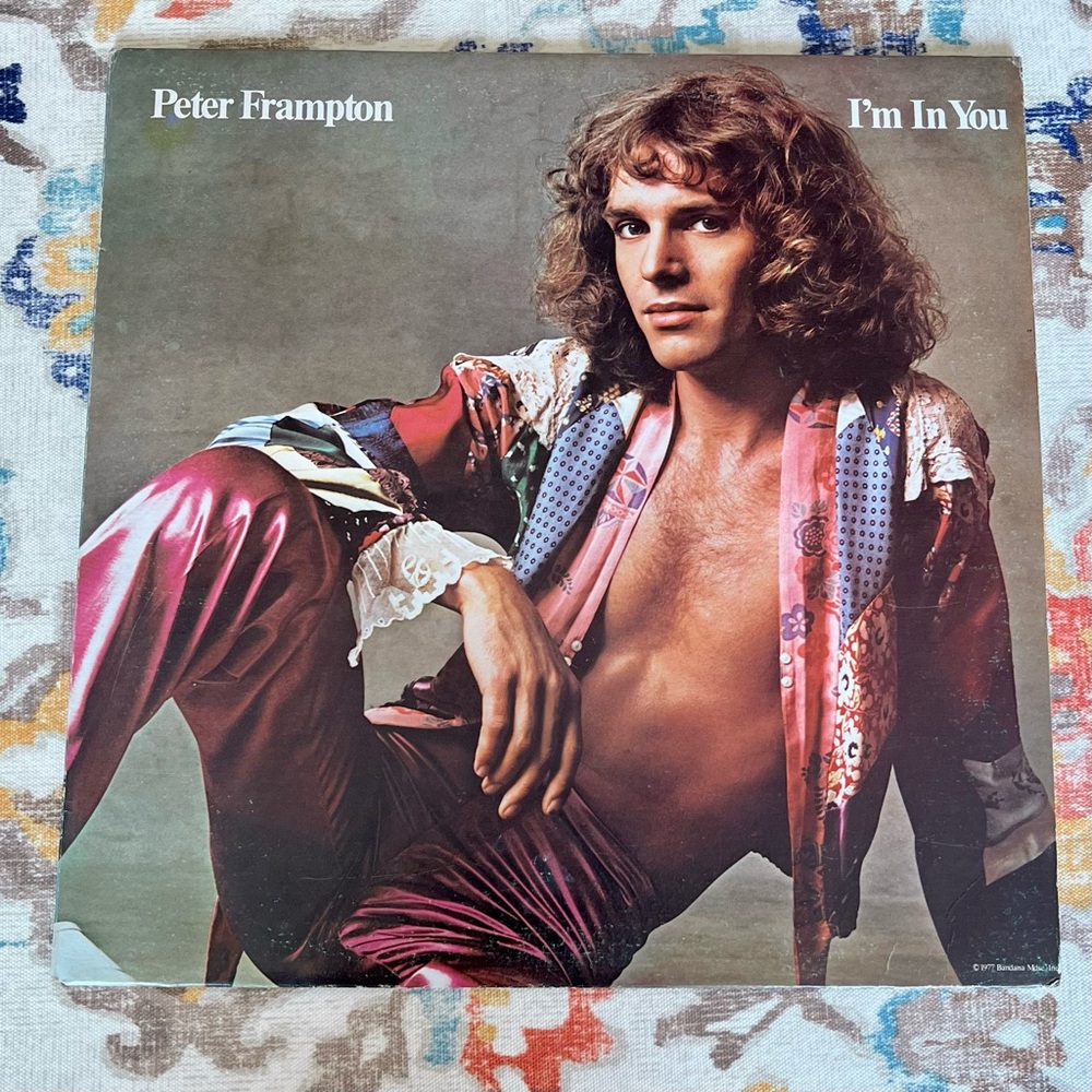 Vintage 1977 Peter Frampton 'I'm In You' Vinyl Record
